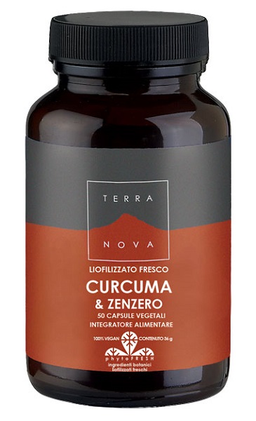 TERRANOVA CURCUMA 400MG/ZENZERO 200MG 50 CAPSULE - FarmaLucia