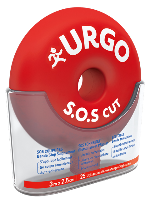 BENDA URGO SOS CUT 3X2,5CM - FarmaLucia