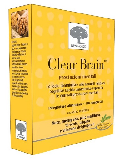 CLEAR BRAIN 120 COMPRESSE - FarmaLucia