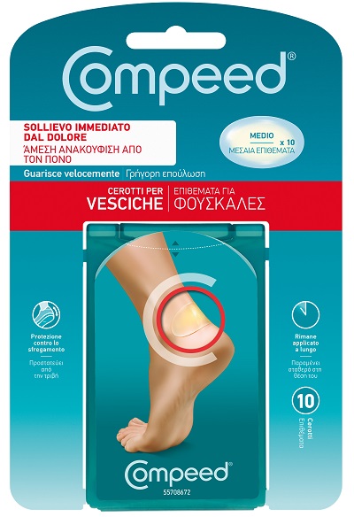 COMPEED CEROTTO VESCICHE MEDIO 10 PEZZI - FarmaLucia