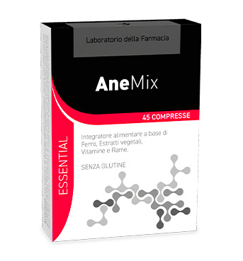 LABORATORIO DELLA FARMACIA RDAVIT ANEMIX 45 COMPRESSE LINEA ESSENTIAL - FarmaLucia