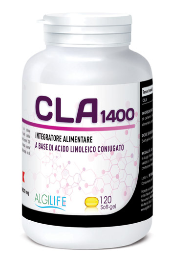 CLA 1400 ACIDO LINOLEICO CONIUGATO 120 SOFT GEL - FarmaLucia