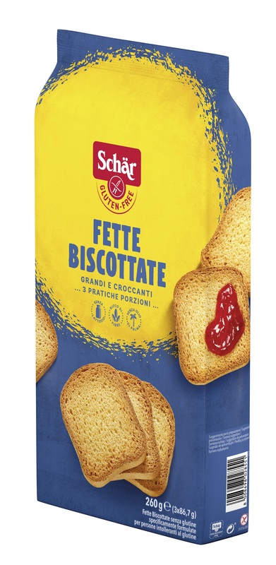 SCHAR FETTE BISCOTTATE 3 PORZIONI DA 86,7 G - FarmaLucia