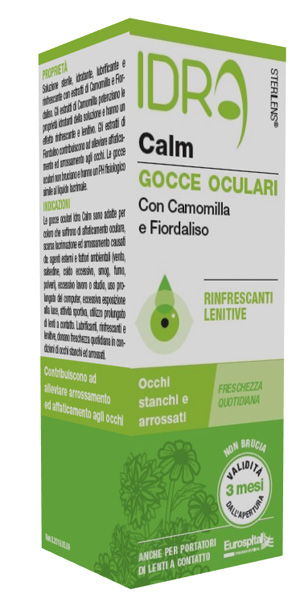GOCCE OCULARI RINFRESCANTI STERILENS IDRA CALM CAMOMILLA E FIORDALISO 10 ML - FarmaLucia