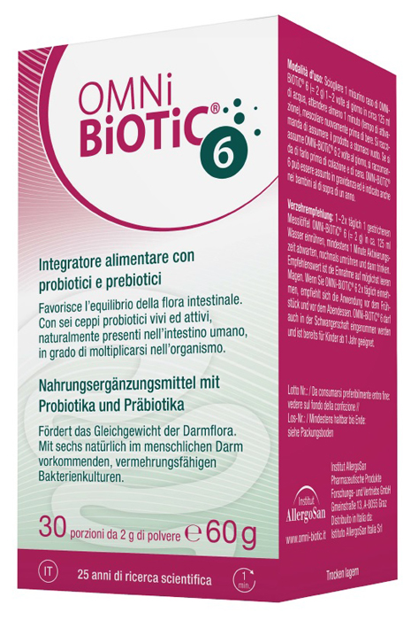 OMNI BIOTIC 6 BARATTOLO 60 G - FarmaLucia