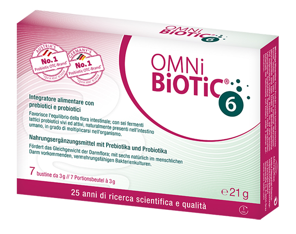OMNI BIOTIC 6 POLVERE 7 BUSTINE DA 3 G - FarmaLucia