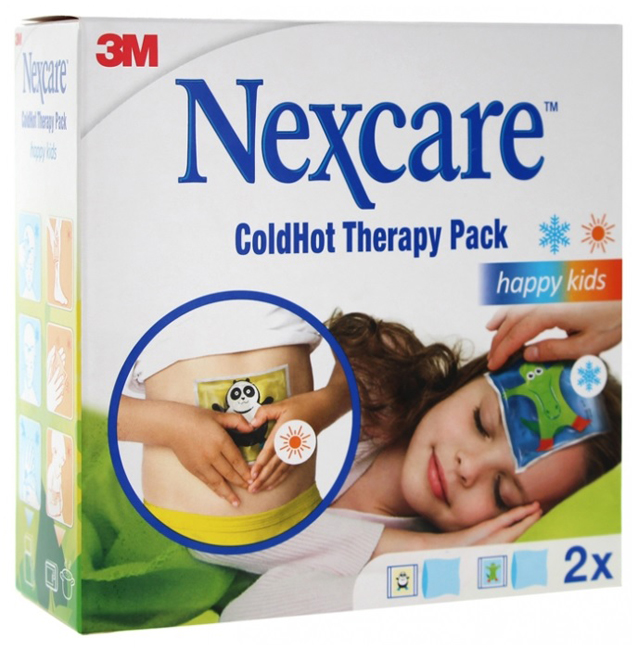COLDHOT MINI HAPPY KIDS MULTILINGUAL NEXCARE 2 PEZZI - FarmaLucia