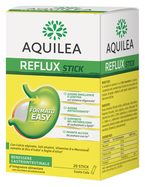 AQUILEA REFLUX 20 STICK MONODOSE - FarmaLucia
