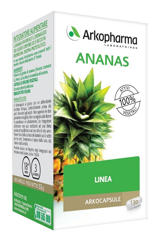 ARKO CAPSULE ANANAS 130 CAPSULE - FarmaLucia