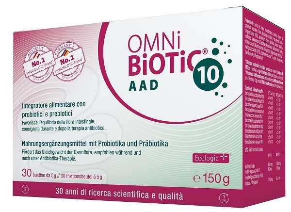 OMNI BIOTIC 10 AAD 30 BUSTINE DA 5 G - FarmaLucia