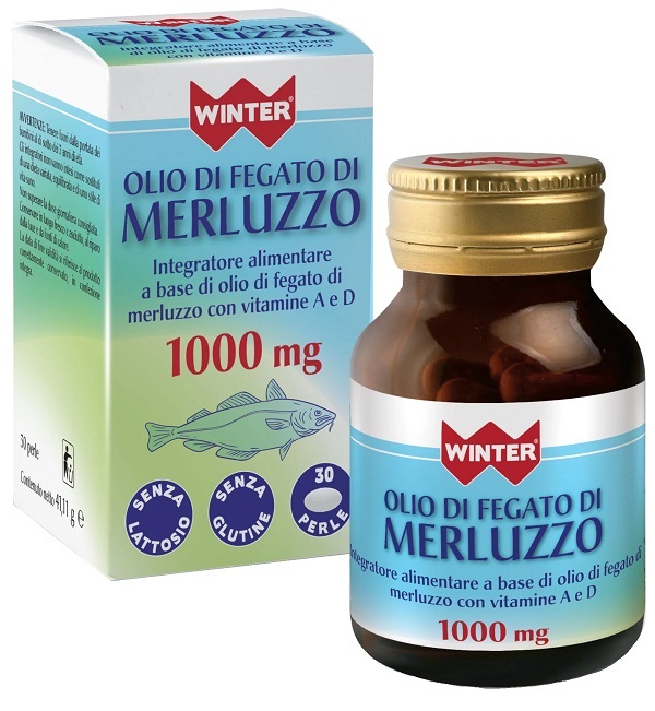 WINTER OLIO DI FEGATO DI MERLUZZO 30 PERLE - FarmaLucia