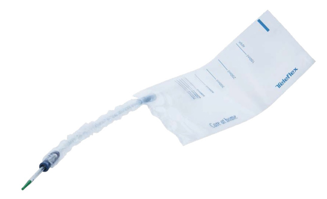 CATETERE VESCICALE AUTOLUBRIFICANTE LIQUICK X-TREME PLUS RIVESTIMENTO IDROFILO CON SACCA RACCOGLI URINA DIAMETRO CH14 LUNGHEZZA 43 CM PUNTA ERGOTHAN 2 FORI SFALSATI 30 PEZZI - FarmaLucia