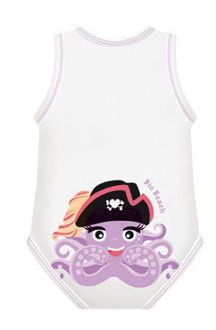 BODY 0/36M BIO COTTON SUMMER BEACH PIOVRA - FarmaLucia