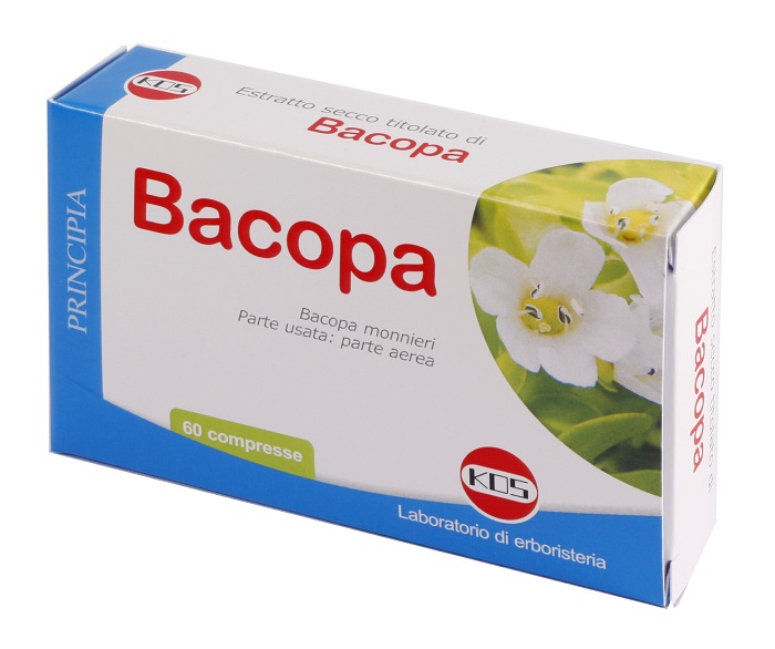 BACOPA MONNIERI ESTRATTO SECCO 60 COMPRESSE - FarmaLucia
