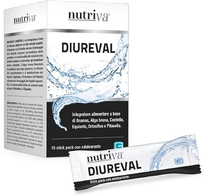 NUTRIVA DIUREVAL 15 STICK PACK DA 10 ML - FarmaLucia