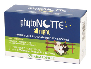 PHYTO NOTTE ALL NIGHT 30 COMPRESSE - FarmaLucia