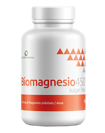 BIOMAGNESIO 450 SUGAR FREE 160 G - FarmaLucia