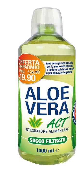 ALOE VERA ACT SUCCO FILTRATO 1000 ML - FarmaLucia