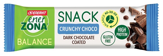 ENERZONA SNACK CRUNCHY CHOCO 33 G - FarmaLucia