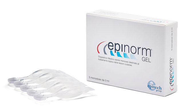 EPINORM GEL TRATTAMENTO LESIONI CUTANEE DA EPISIOTOMIA 5 MONODOSE 3 ML - FarmaLucia