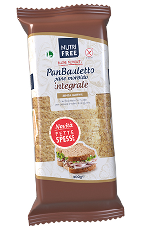 NUTRIFREE PANBAULETTO INTEGRALE 300 G - FarmaLucia