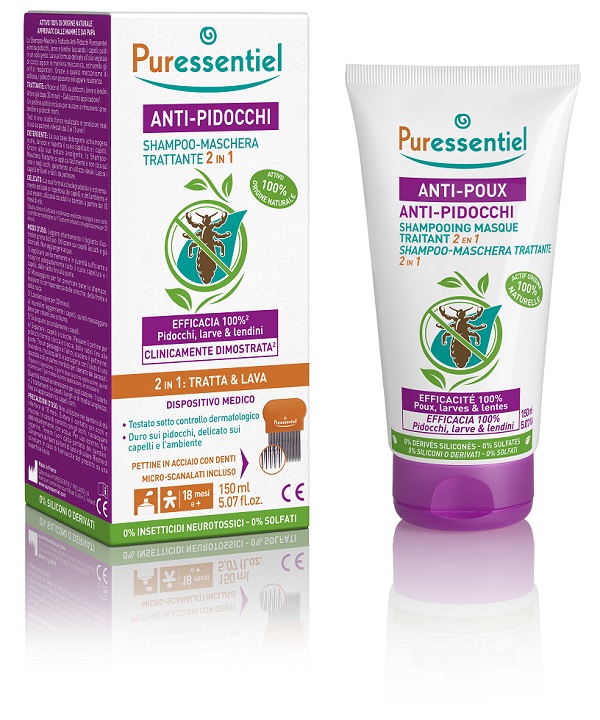 PURESSENTIEL SHAMPOO TRATTANTE ANTI-PIDOCCHI 150 ML - FarmaLucia