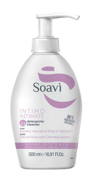 SOAVI INTIMO IDRATANTE PH5,5 FLACONE CON DISPENSER 500 ML - FarmaLucia