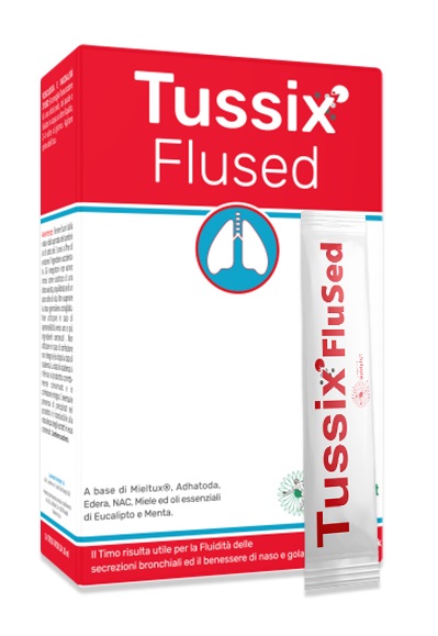 TUSSIX FLUSED 14 STICK PACK 10 ML - FarmaLucia