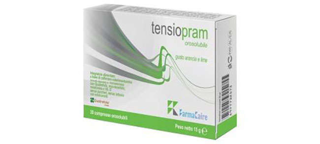 TENSIOPRAM OROSOLUBILE 30 COMPRESSE MASTICABILI GUSTO ARANCIA E LIME - FarmaLucia