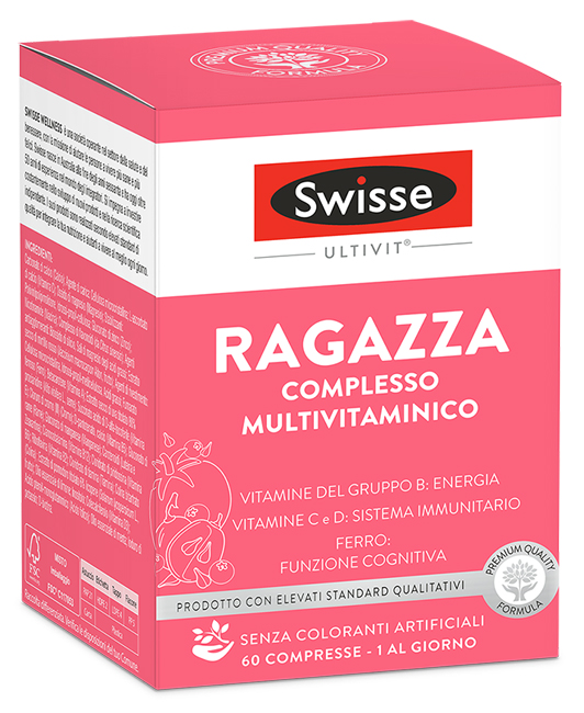 SWISSE MULTIVITAMINICO RAGAZZA 60 COMPRESSE - FarmaLucia