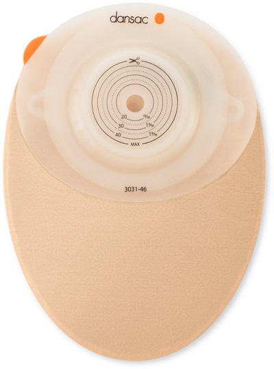 DANSAC NOVALIFE TRE 1 SACCA CHIUSA OPACA CONVEX MIDI PER COLOSTOMIA CON FINESTRA RITAGLIABILE 15-46 MM 430 ML 10 PEZZI - FarmaLucia