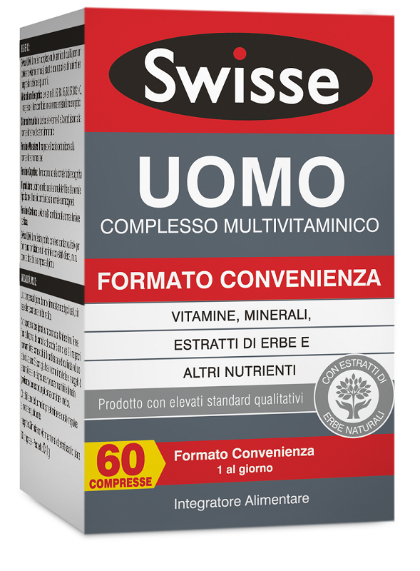 SWISSE UOMO MULTIVITAMINICO 60 COMPRESSE - FarmaLucia