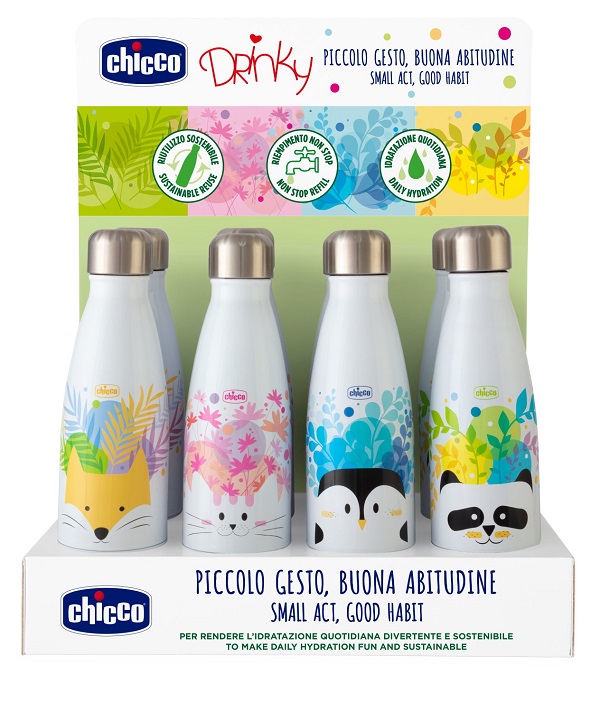CHICCO BORRACCIA INOX 350 ML - FarmaLucia