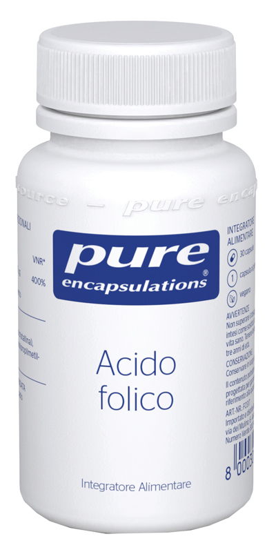PURE ENCAPSULATIONS ACIDO FOLICO 30 CAPSULE - FarmaLucia