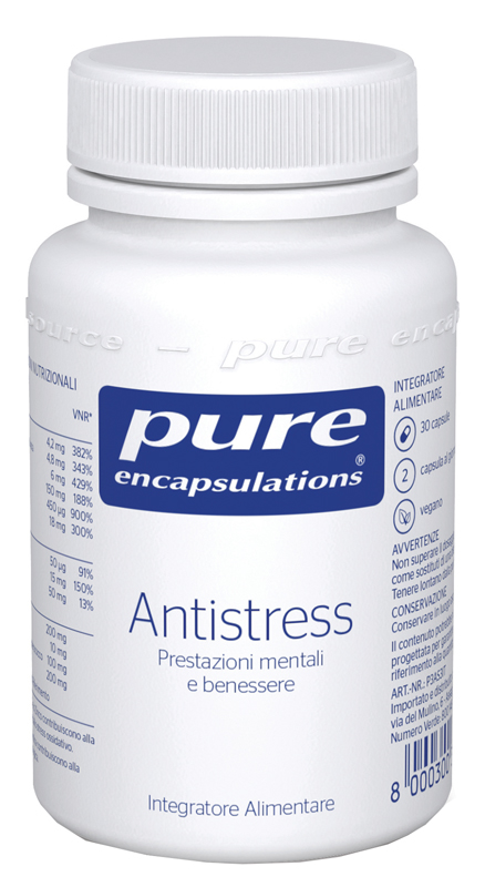 PURE ENCAPSULATIONS ANTISTRESS 30 CAPSULE - FarmaLucia