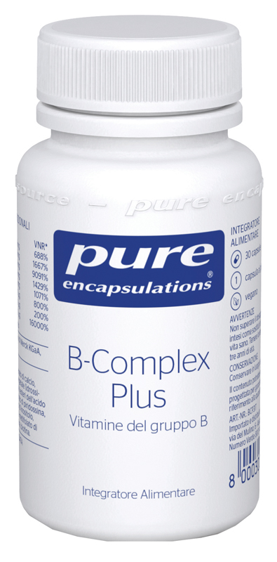 PURE ENCAPSULATIONS B-COMPLEX PLUS 30 CAPSULE - FarmaLucia