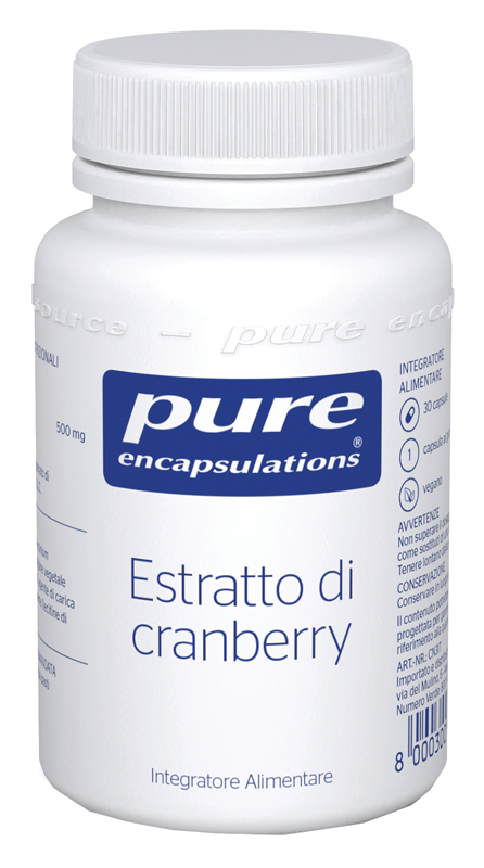 PURE ENCAPSULATIONS ESTRATTO DI CRANBERRY 30 CAPSULE - FarmaLucia
