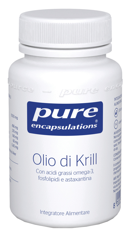 PURE ENCAPSULATIONS OLIO DI KRILL 30 CAPSULE - FarmaLucia