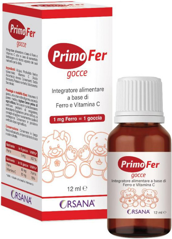 PRIMOFER GOCCE 12 ML - FarmaLucia