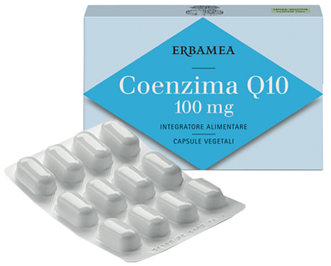 ERBAMEA COENZIMA Q10 100 MG 24 CAPSULE VEGETALI - FarmaLucia