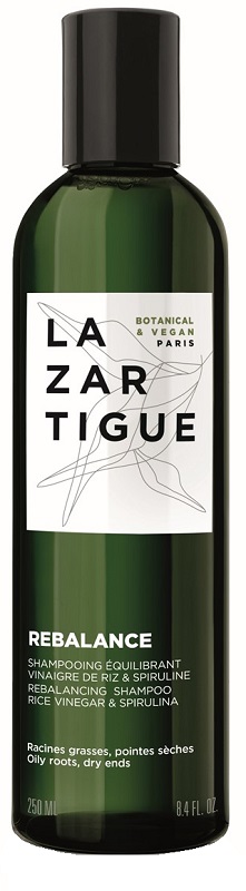 LAZARTIGUE REBALANCE SHAMPOO EQUILIBRANTE VINAIGRE DE RIZ & SPIRULINE 250 ML - FarmaLucia