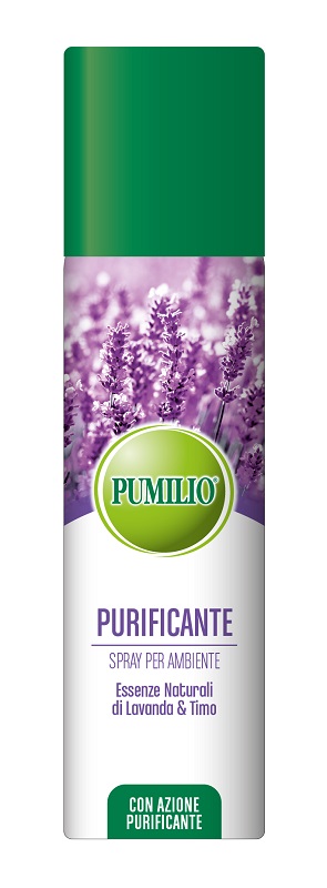 PUMILIO PURIFICANTE SPRAY PER AMBIENTE ESSENZE NATURALI DI LAVANDA E TIMO CON AZIONE IGIENIZZANTE 200 ML - FarmaLucia