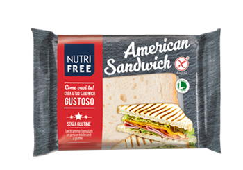 NUTRIFREE AMERICAN SANDWICH 4 PEZZI DA 60 G - FarmaLucia