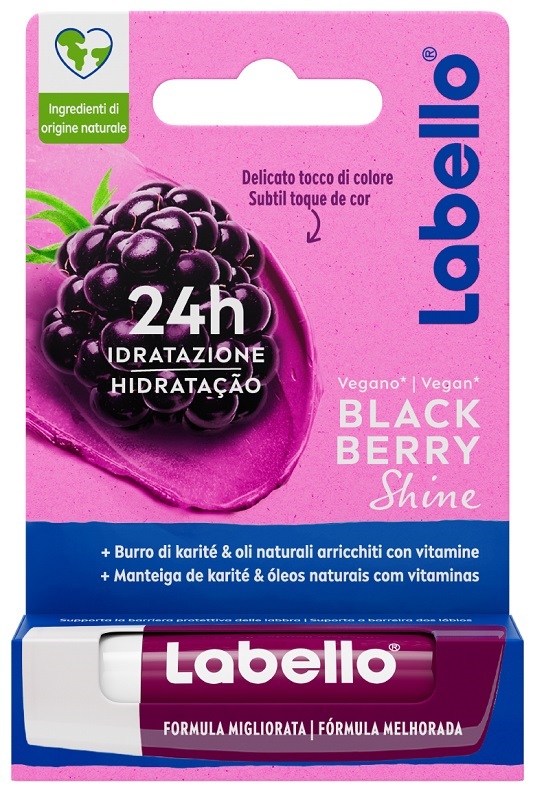 LABELLO BLACKBERRY SHINE 5,5 ML - FarmaLucia