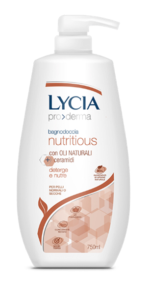 LYCIA PRODERMA BAGNODOCCIA NUTRITIOUS 750 ML - FarmaLucia