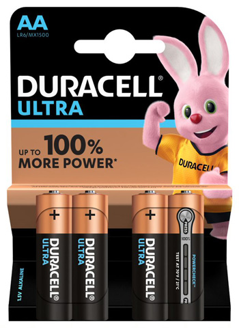 DURACELL ULTRA AA B4 MN1500 RFT 20 PEZZI - FarmaLucia