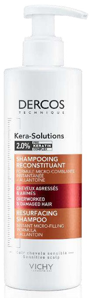 DERCOS TECHNIQUE KERASOL SHAMPOO RISTRUTTURANTE 250 ML - FarmaLucia