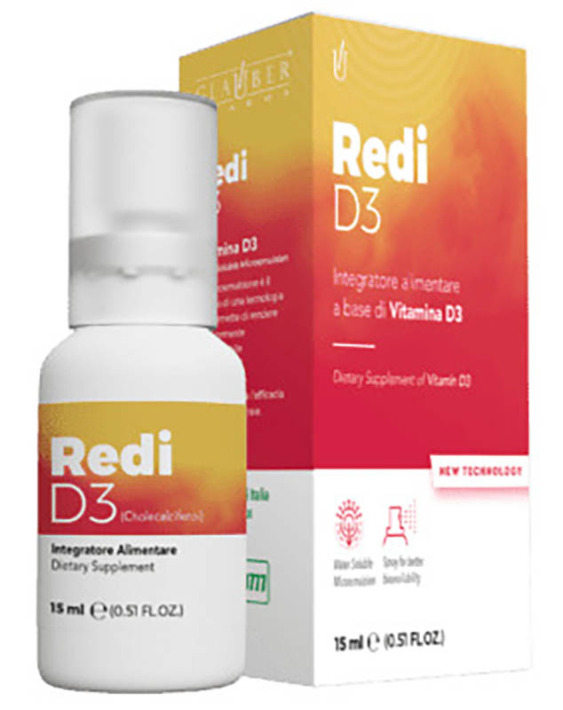 REDI-D3 SPRAY GLAUBER 15 ML - FarmaLucia