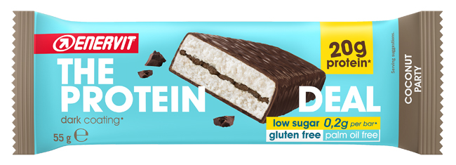 ENERVIT PROTEIN DEAL COCONUT 55 G - FarmaLucia