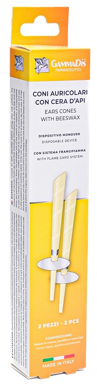 CONI AURICOLARI 2 PEZZI GAMMADIS - FarmaLucia